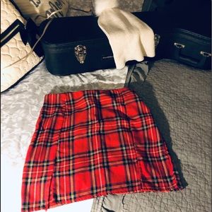 Plaid School Skirt